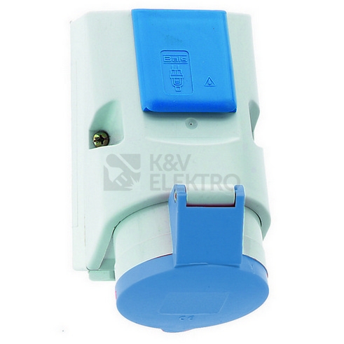Obrázek produktu Zásuvka nástěnná 32A 4p/230V IP44 7h 0