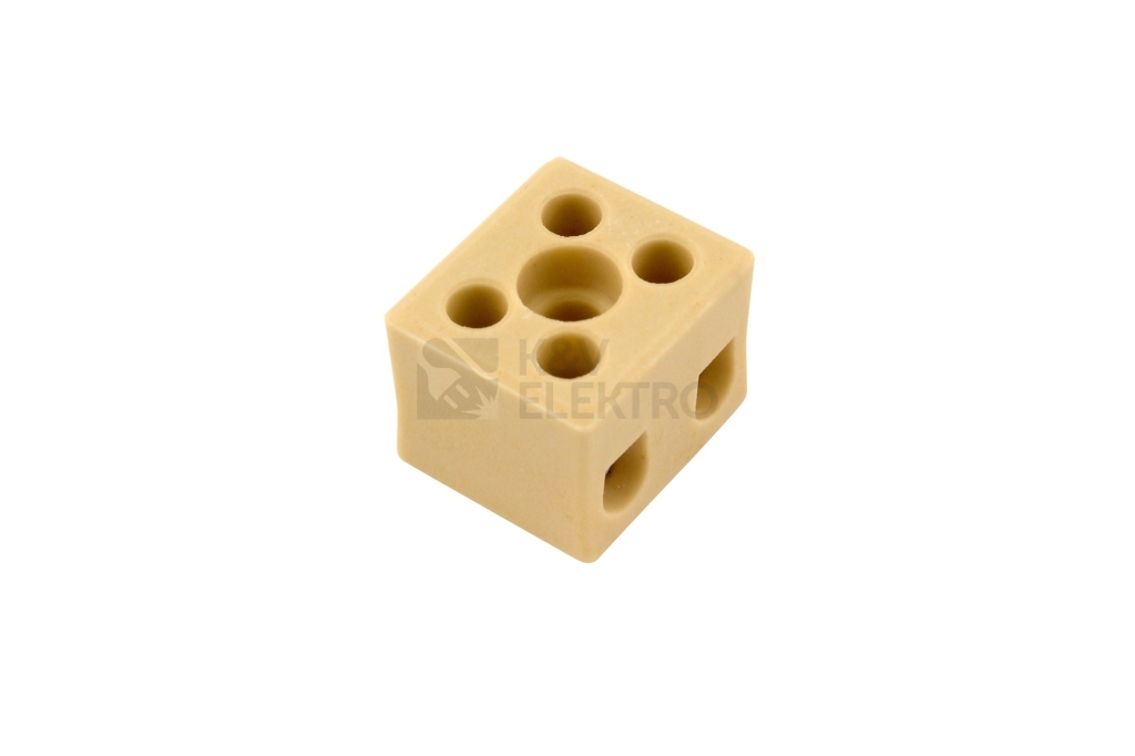 Obrázek produktu Svorkovnice porcelánová AK 2/6 ST 1,5-6mm2 0