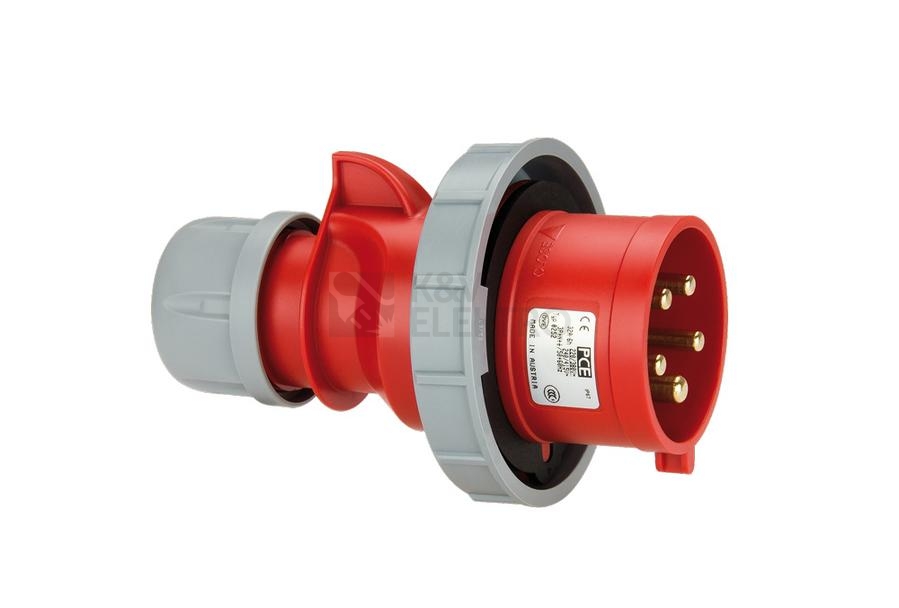 Obrázek produktu Vidlice PCE 0252-6 32A/5P/400V IP67 Twist 0