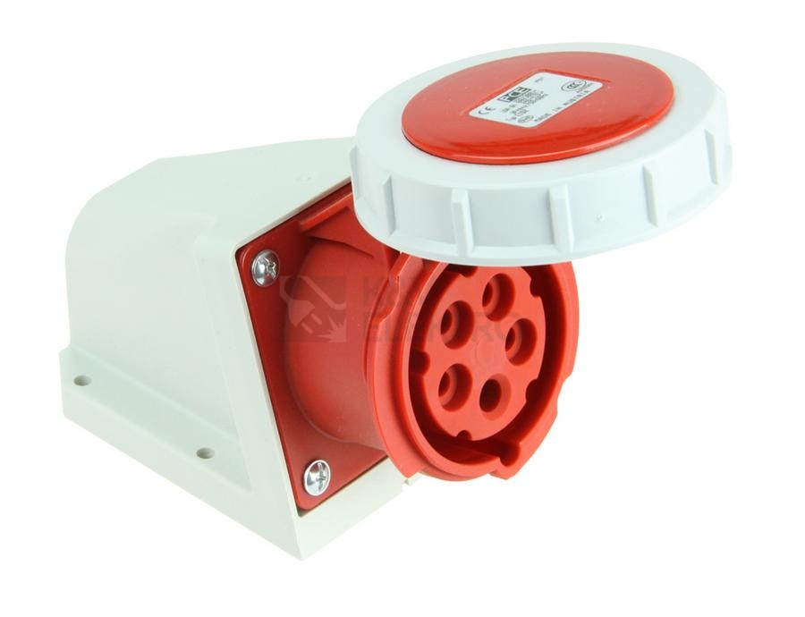 Obrázek produktu Zásuvka nástěnná PCE 1152-6 16A/5P/400V IP67 0