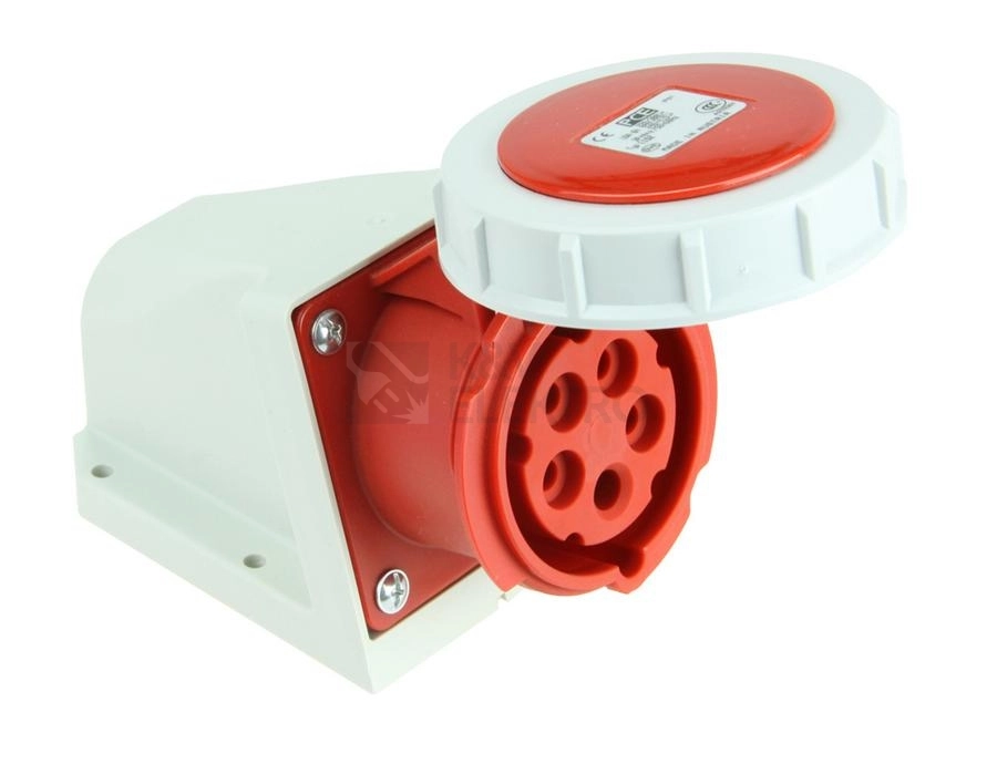 Obrázek produktu Zásuvka nástěnná PCE 1152-6 16A/5P/400V IP67 0