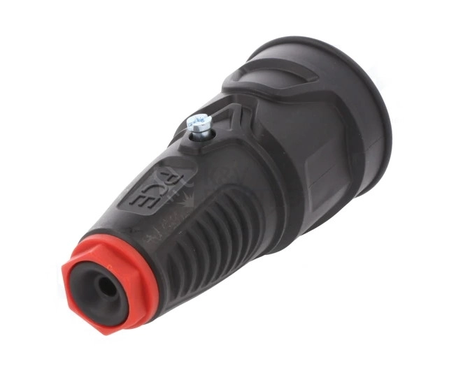 Obrázek produktu Spojka/zásuvka PCE gumová hluboké provedení 230V/16A 2410-SW 1