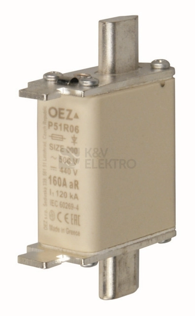 Obrázek produktu Nožová pojistka OEZ P51R06 63A gR 0