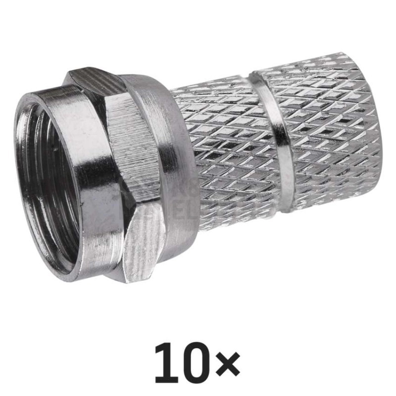 Obrázek produktu F konektor EMOS K7351 šroubovací 7mm pro kabel CB 113 3