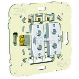 Obrázek produktu Efapel LOGUS 90 schodišťový vypínač dvojitý č.6+6 21101 0