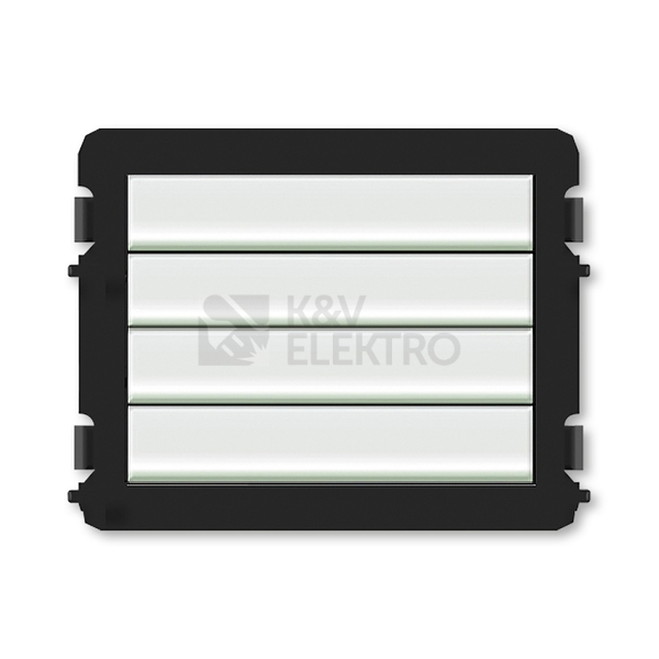 Obrázek produktu Modul tlačítkový 4/8 ABB Welcome Midi M251021P4 (8300-0-8042) 2TMA210010N0003 0