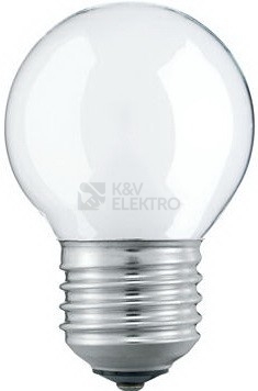 Obrázek produktu Žárovka průmyslová matná VEZALUX 25W E27 P45 kapka 0