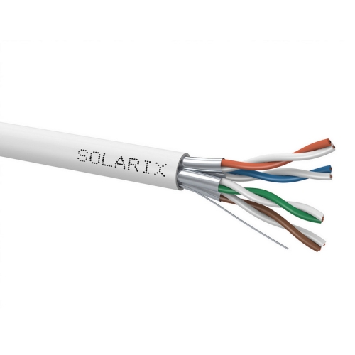STP kabel Solarix SXKD-6A-STP-LSOH šedý stíněné páry metráž