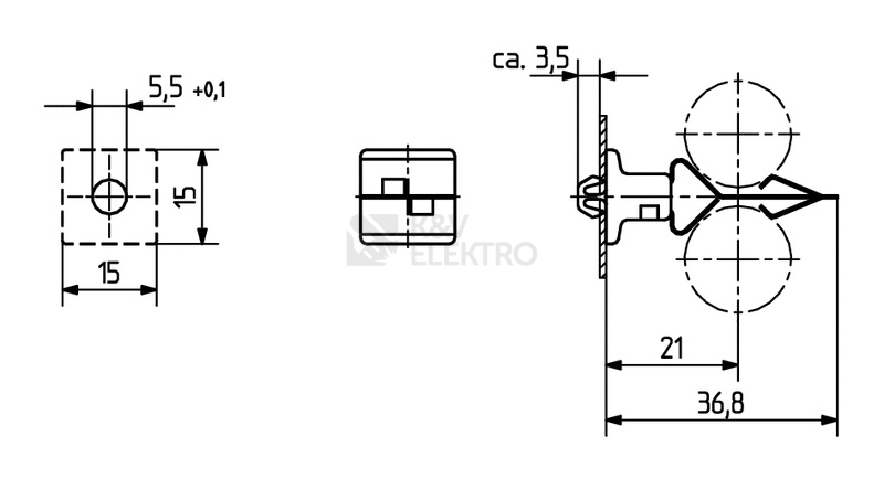 Obrázek produktu  Držák pro trubice TC-L BJB 26.726.U811.10 1