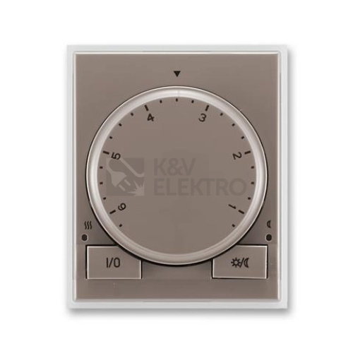 ABB Time, Time Arbo termostat otočný 3292E-A10101 26 lungo/mléčná bílá