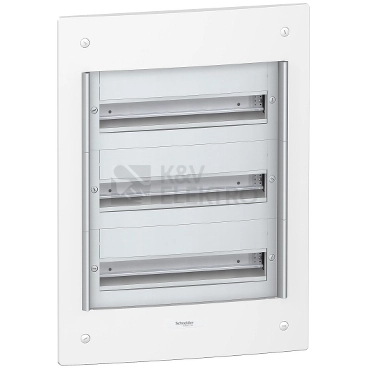 Obrázek produktu Rozvodnice pod omítku Schneider Electric Pragma 39M plné dveře PRA31313 0