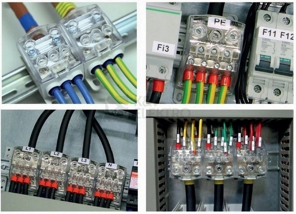 Obrázek produktu Svorkovnice pro rozdělení fází PDB 220 (PVB 160) 1003950 5