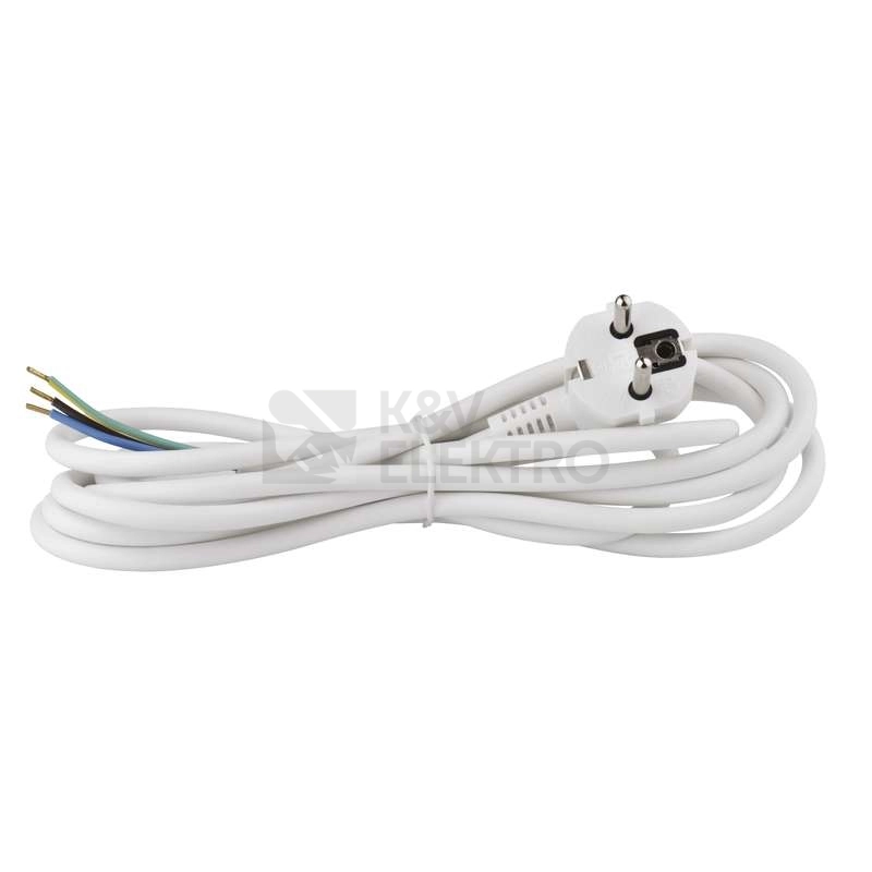 Obrázek produktu Flexošňůra 10m 863157-3-54/10 3x1,5 bílá úhlová 0