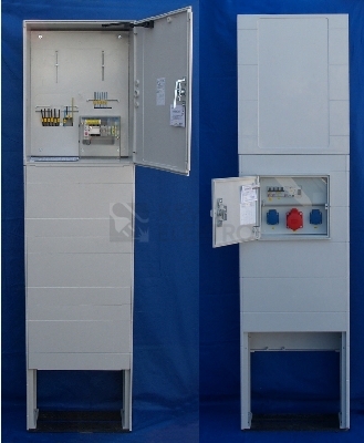 Obrázek produktu Elektroměrový rozvaděč pilíř DCK HELGA 2H-N-C ER212+ZS16/16 pro ČEZ, EGD (E.ON) se zásuvkami 1