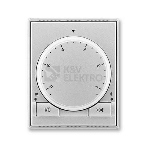Obrázek produktu ABB Time, Time Arbo termostat otočný 3292E-A10101 08 titanová 0