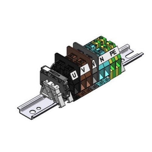 Výzbroj stožárová Elektro Bečov SV 6.16.5 průchozí TN-S H116120 (obrázek 4)