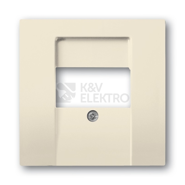 Obrázek produktu ABB Solo,Solo Carat kryt zásuvky reproduktorové slonová kost 1710-0-3144 (1766-82) 2CKA001710A3144 0