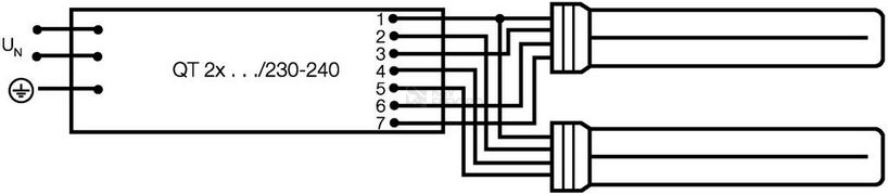 Obrázek produktu Úsporná zářivka OSRAM DULUX L 55W/840 OSRAM 2G11 neutrální bílá 4000K 3