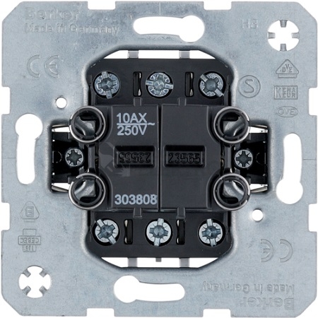 Obrázek produktu Berker vypínač č.6+6 dvojitý 303808 0