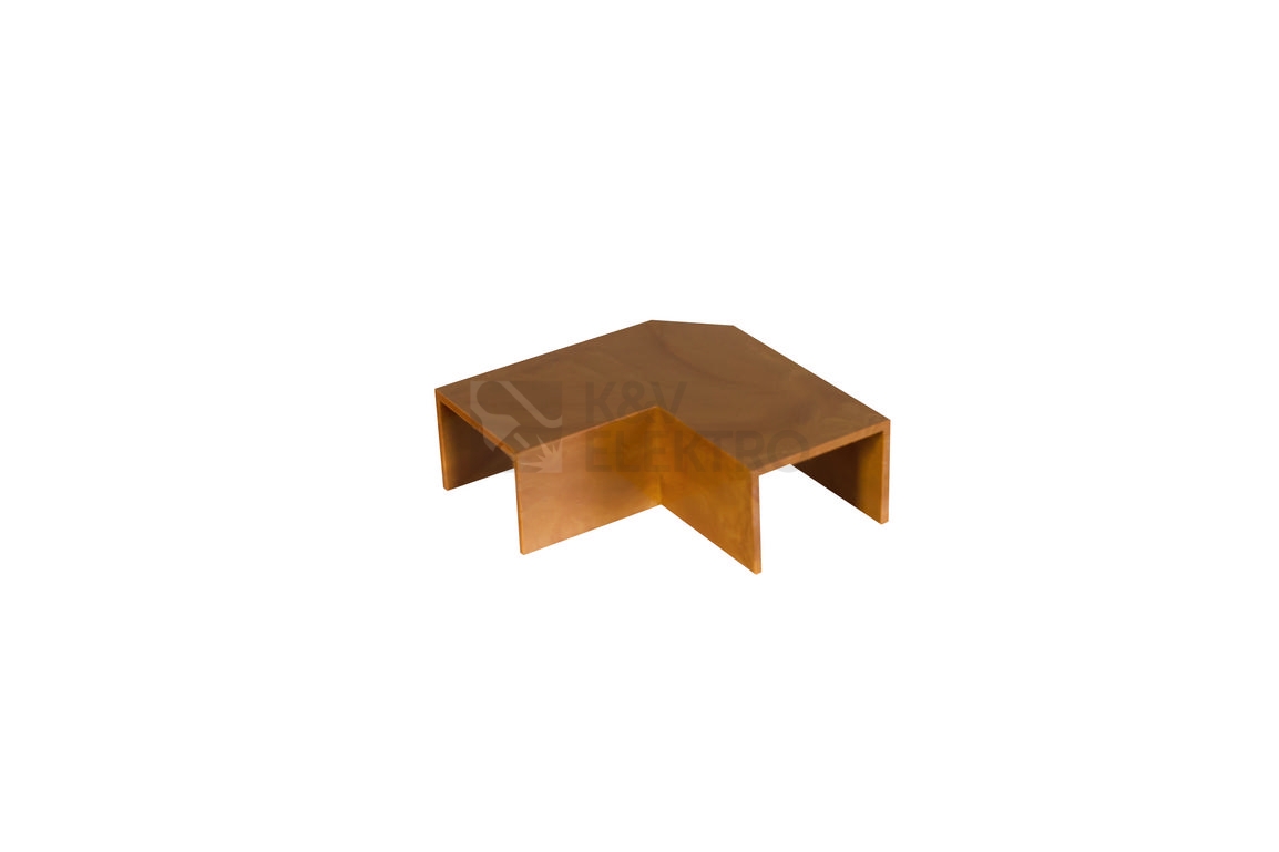 Obrázek produktu Roh plochý 18x13 tmavé dřevo Malpro 11813-8835 0