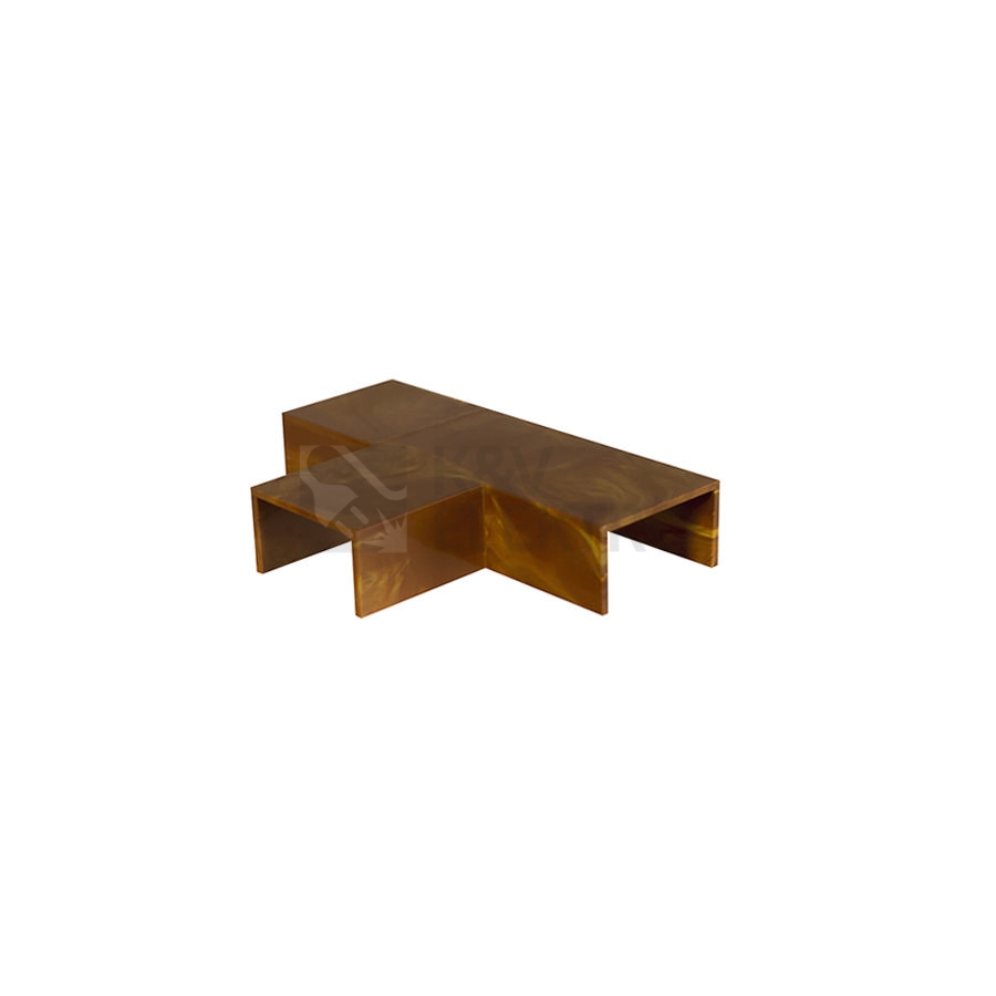Obrázek produktu T-kus 15x10 tmavé dřevo Malpro 21510-8835 0