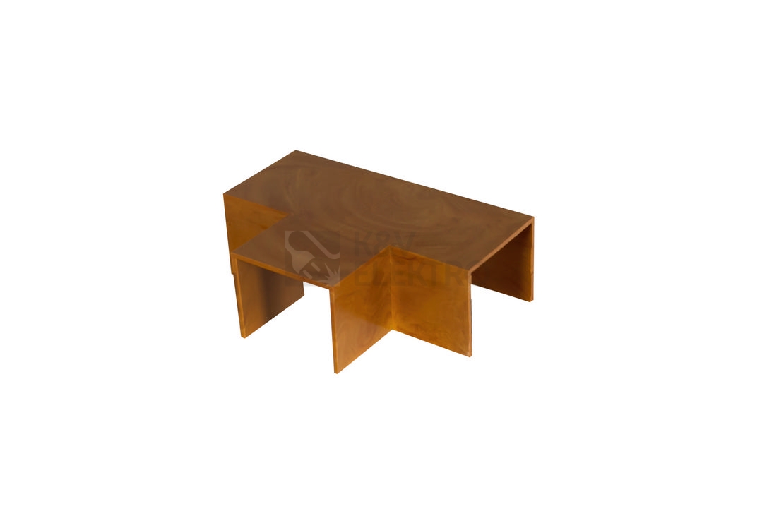 Obrázek produktu T-kus 25x20 tmavé dřevo Malpro 22520-8835 0