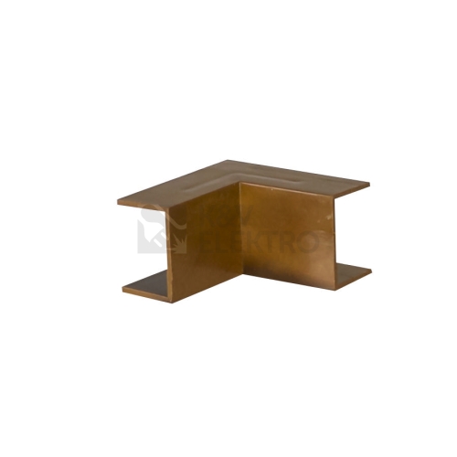 Roh vnitřní 18x13 tmavé dřevo Malpro 31813-8835