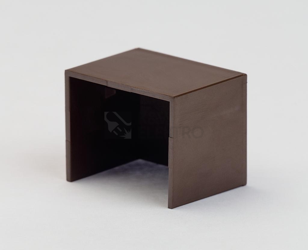 Obrázek produktu  Koncovka Malpro 15x10mm 61510H hnědá 0