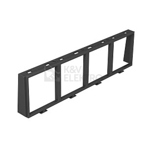 Montážní rám OBO 7408670 MT45V 4 pro čtyři přístroje Modul 45