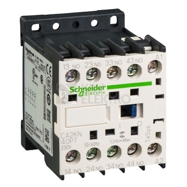 Obrázek produktu Schneider Electric TeSys pomocný miniStykač 4Z 230V 50/60Hz CA2KN40P7 0