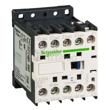 Obrázek produktu Schneider Electric TeSys pomocný miniStykač 4Z 230V 50/60Hz CA2KN40P7 0