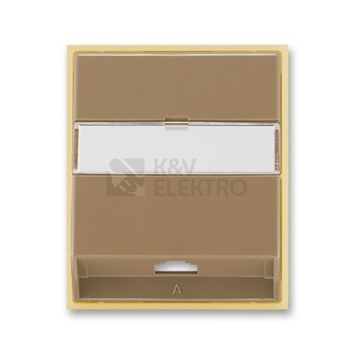 ABB Element kryt zásuvky telefonní (pro přístroj 5013U) kávová/ledová opálová 5013E-A00213 25