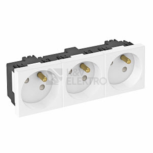 Zásuvka OBO SKSF 33 RW 3 bílá 3x2P+T 6117162