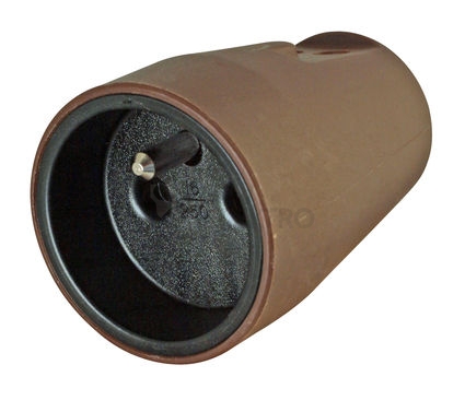 Obrázek produktu ZASUVKA/SPOJKA HNEDA 16A 1808.0600.9 0