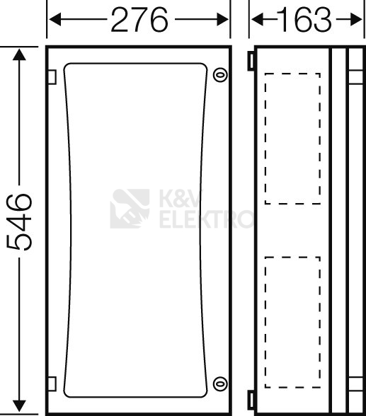 Obrázek produktu PRAZDNA SKRIN FP 0311 220x490x140 1