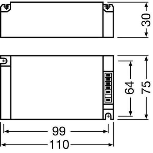 Elektronický předřadník OSRAM POWERTRONIC PTI 35/220-240 S (obrázek 3)