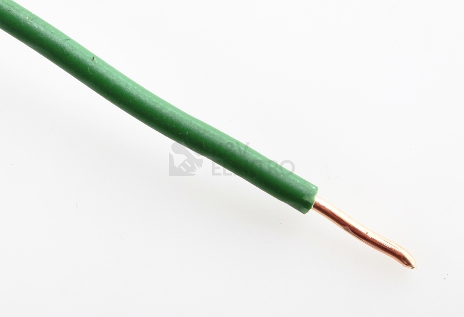 Obrázek produktu Vodič H05V-U 1 zelená (CY 1) 0