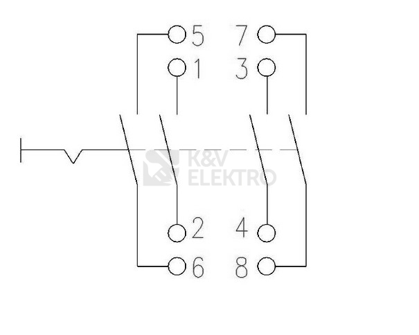 Obrázek produktu Instalační vypínač EATON Z-S/4S 4NO 16A 248335 2