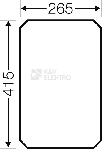 Obrázek produktu Montážní deska Hensel Mi MP 3 1