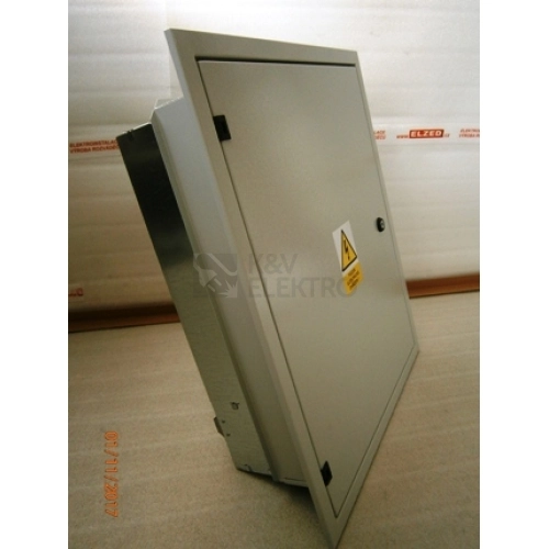 Elektroměrový rozvaděč RE10T/Z-KV-S B32/3 zapuštěný šedý pro ČEZ EGD (E.ON) pro stávající odběrná místa