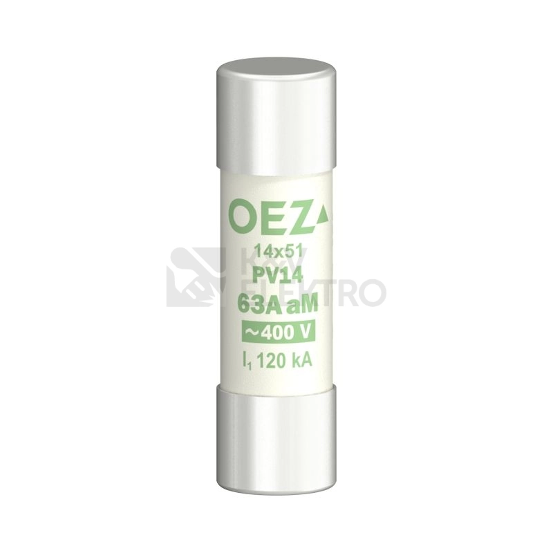Obrázek produktu Pojistka válcová OEZ PV14 63A aM 0