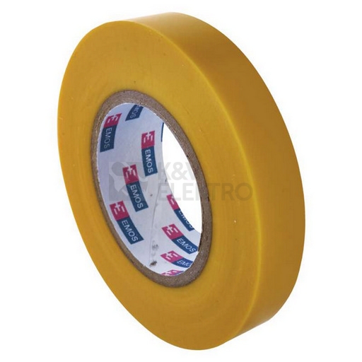 Obrázek produktu Izolační páska EMOS F61516 15mm x 10m žlutá 0