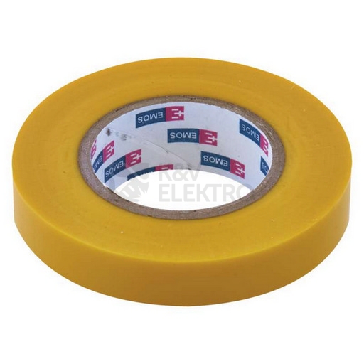 Obrázek produktu Izolační páska EMOS F61516 15mm x 10m žlutá 1