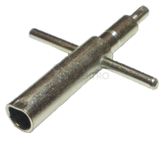 Obrázek produktu Klička na zámky rozvaděčů čtyřhran 6x6mm a půlměsíc 0
