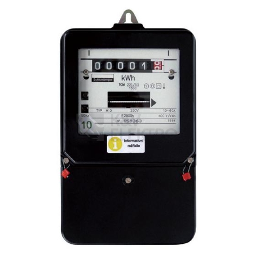 Elektroměr na kříž 1F EJ 10-60 repasovaný
