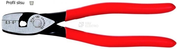 Obrázek produktu KLESTE LISOVACI LD 0,5-6 0