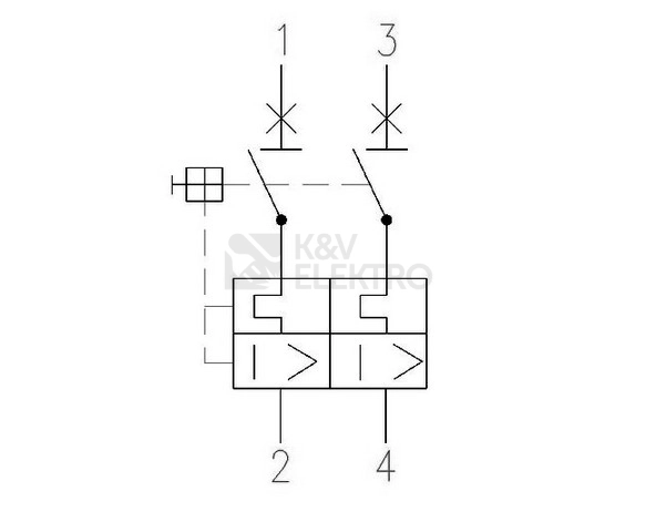 Obrázek produktu Motorový spouštěč EATON Z-MS-0,25/2 0,16-0,25A 248390 2