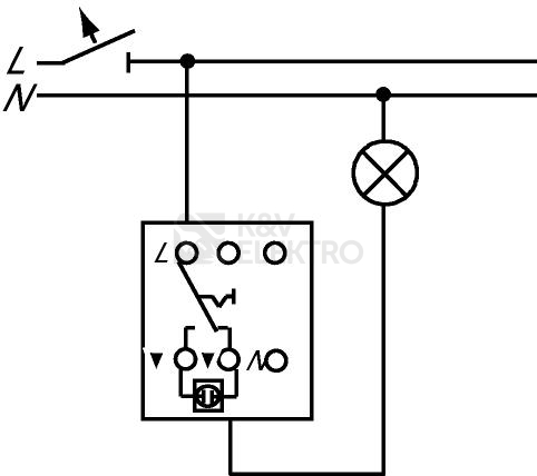 Obrázek produktu ABB Impuls vypínač č.6So 1012-0-1614 (2001/6 U) 2CKA001012A1614 2