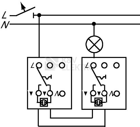 Obrázek produktu ABB Impuls vypínač č.6So 1012-0-1614 (2001/6 U) 2CKA001012A1614 3