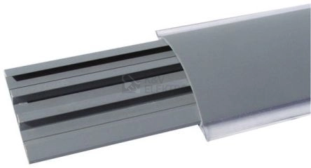 Obrázek produktu Přechodová podlahová lišta IBOCO CSP-N 75x17 G šedá (2m) 01332 0